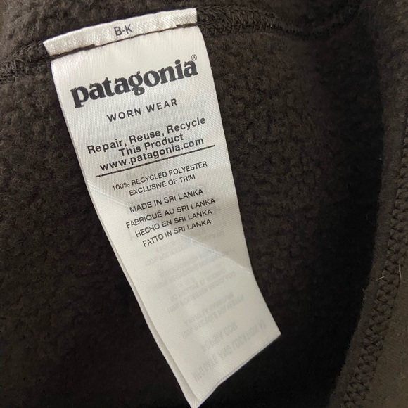 NWT Patagonia Men's Brown better sweater Fleece Vest M - Picture 6 of 6